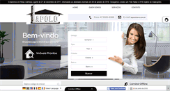 Desktop Screenshot of imobiliariaapolo.com.br